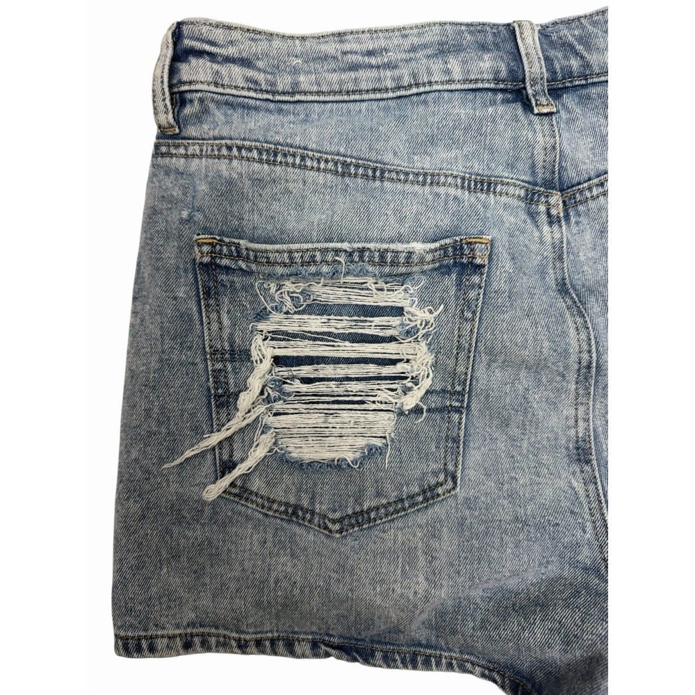 LADIES AMERICAN EAGLE COMFORT STRETCH WAISTBAND DISTRESSSED JEAN SHORTS   SIZE 6 - Picture 15 of 15